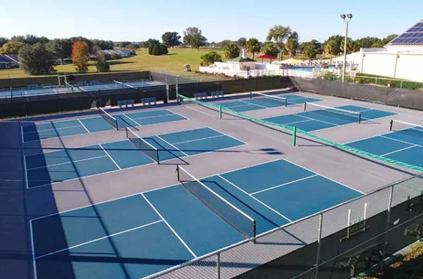 Thi công sân pickleball LAYKOLD 10B