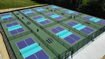 Làm sân pickleball tiêu chuẩn Bình Dương