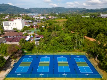 Làm sân pickleball tiêu chuẩn Trà Vinh