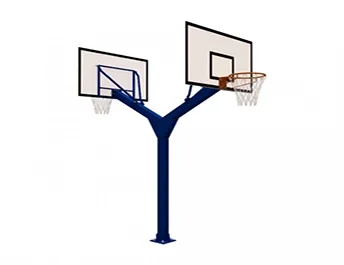 Cột bóng rổ đôi cố định, bảng TopSports Composite.