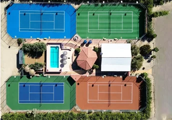 Sơn sân tennis tại Phú Thọ