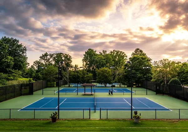 Sơn sân tennis tại Cao Bằng