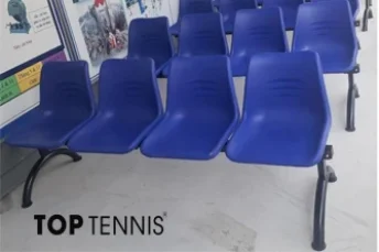 Băng ghế ngồi chờ tennis 4 ghế