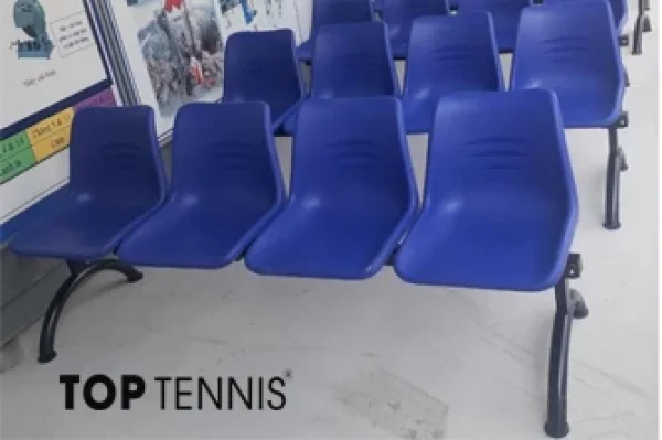Băng ghế ngồi chờ tennis 4 ghế